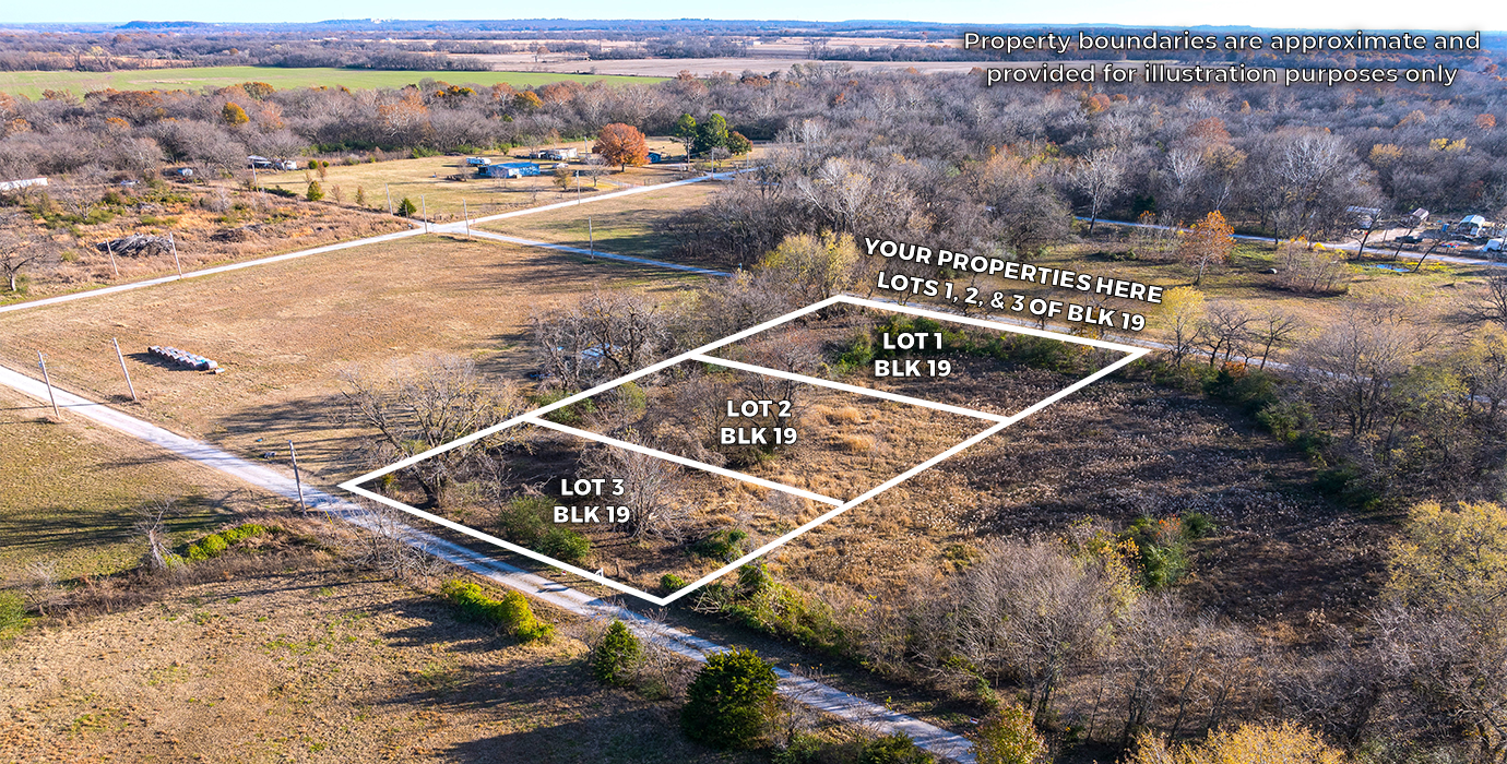 Expandable 3-Lot Property Near Tulsa: Your Country Retreat - 23% off Market Value!