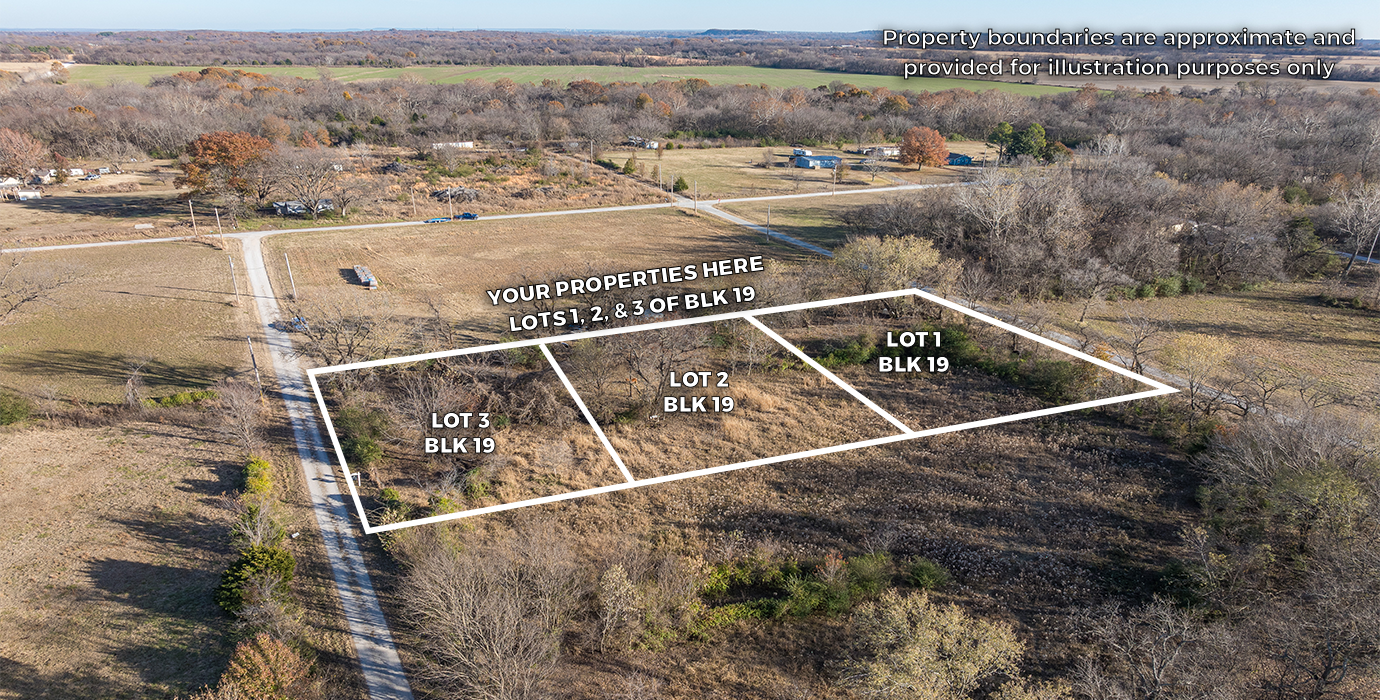 Expandable 3-Lot Property Near Tulsa: Your Country Retreat - 23% off Market Value!