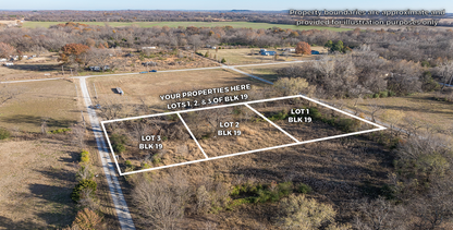 Expandable 3-Lot Property Near Tulsa: Your Country Retreat - 23% off Market Value!