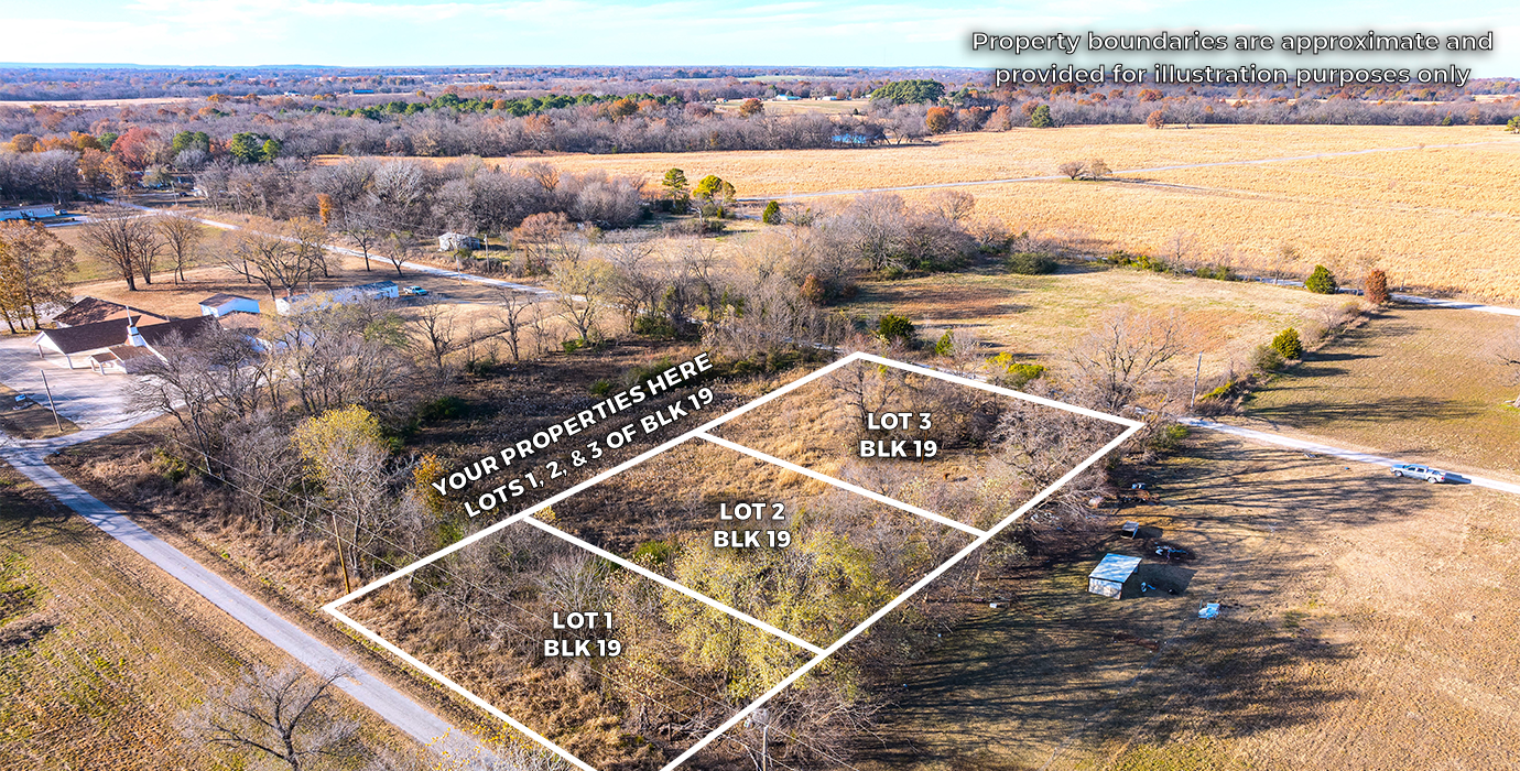 Expandable 3-Lot Property Near Tulsa: Your Country Retreat - 23% off Market Value!