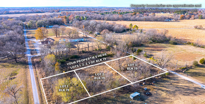 Expandable 3-Lot Property Near Tulsa: Your Country Retreat - 23% off Market Value!