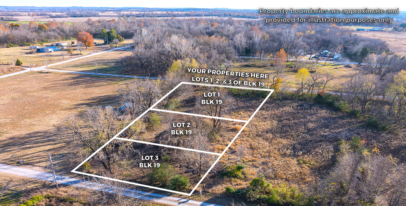 Expandable 3-Lot Property Near Tulsa: Your Country Retreat - 23% off Market Value!