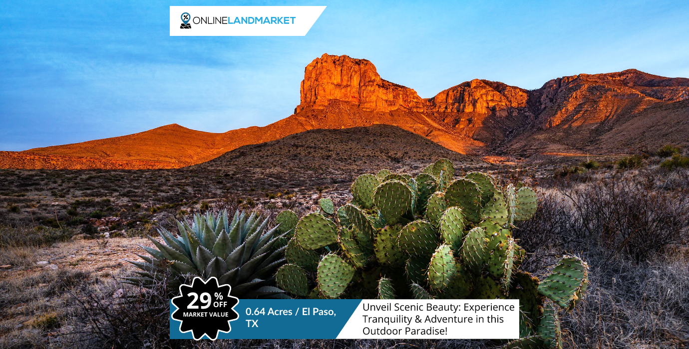 0.64 Acres in El Paso, TX - Unveil Scenic Beauty: Experience Tranquility & Adventure in this Outdoor Paradise!