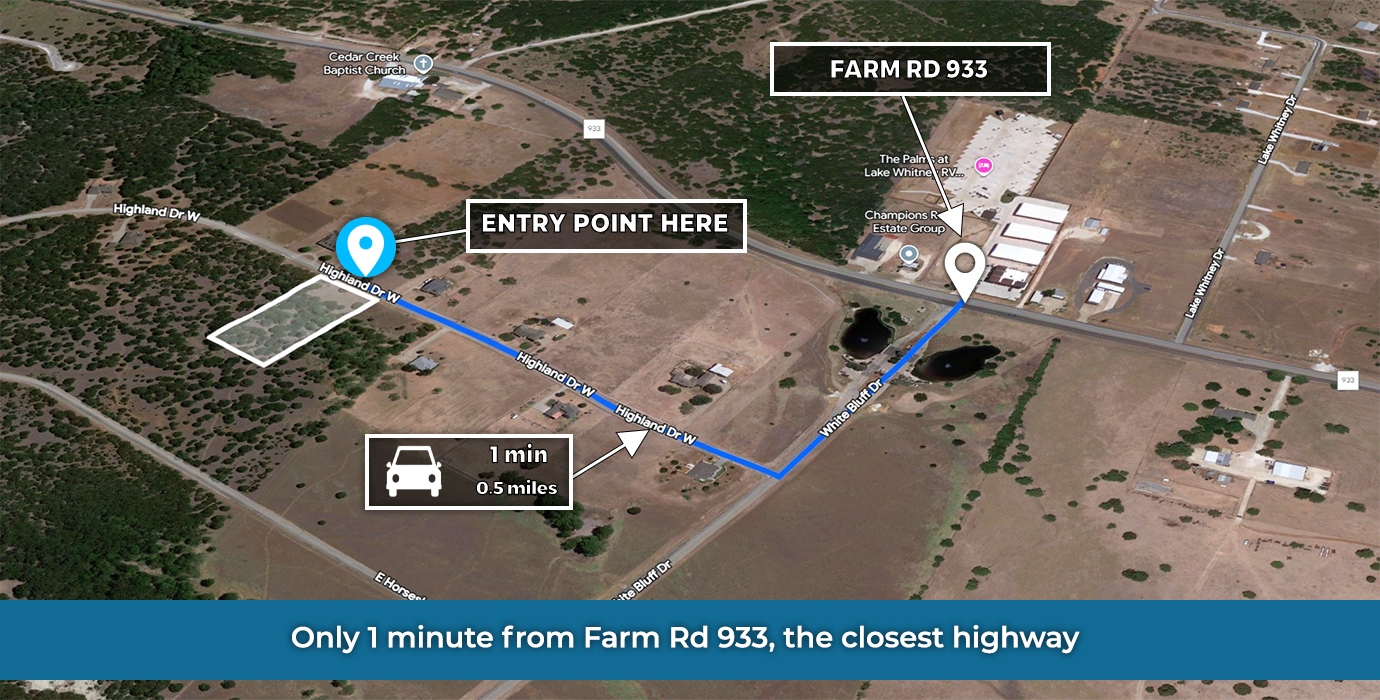 1.97-Acre Lot in White Bluff – Build Near Lake Whitney! - 33% off Market Value!