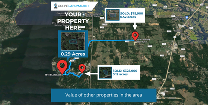 0.29 Acres in Flint, TX - Lakeside Serenity Awaits: Build Your Dream Oasis Amidst Natural Beauty