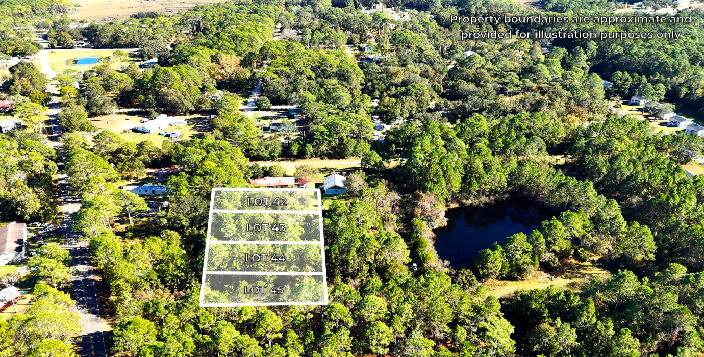 10-Lot Bundle Near Tallahassee & Gulf Coast – Perfect for Investment or Vacation Homes! 30% Off Market Value