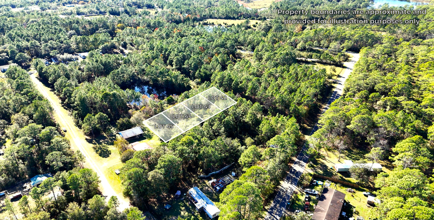 10-Lot Bundle Near Tallahassee & Gulf Coast – Perfect for Investment or Vacation Homes! 30% Off Market Value