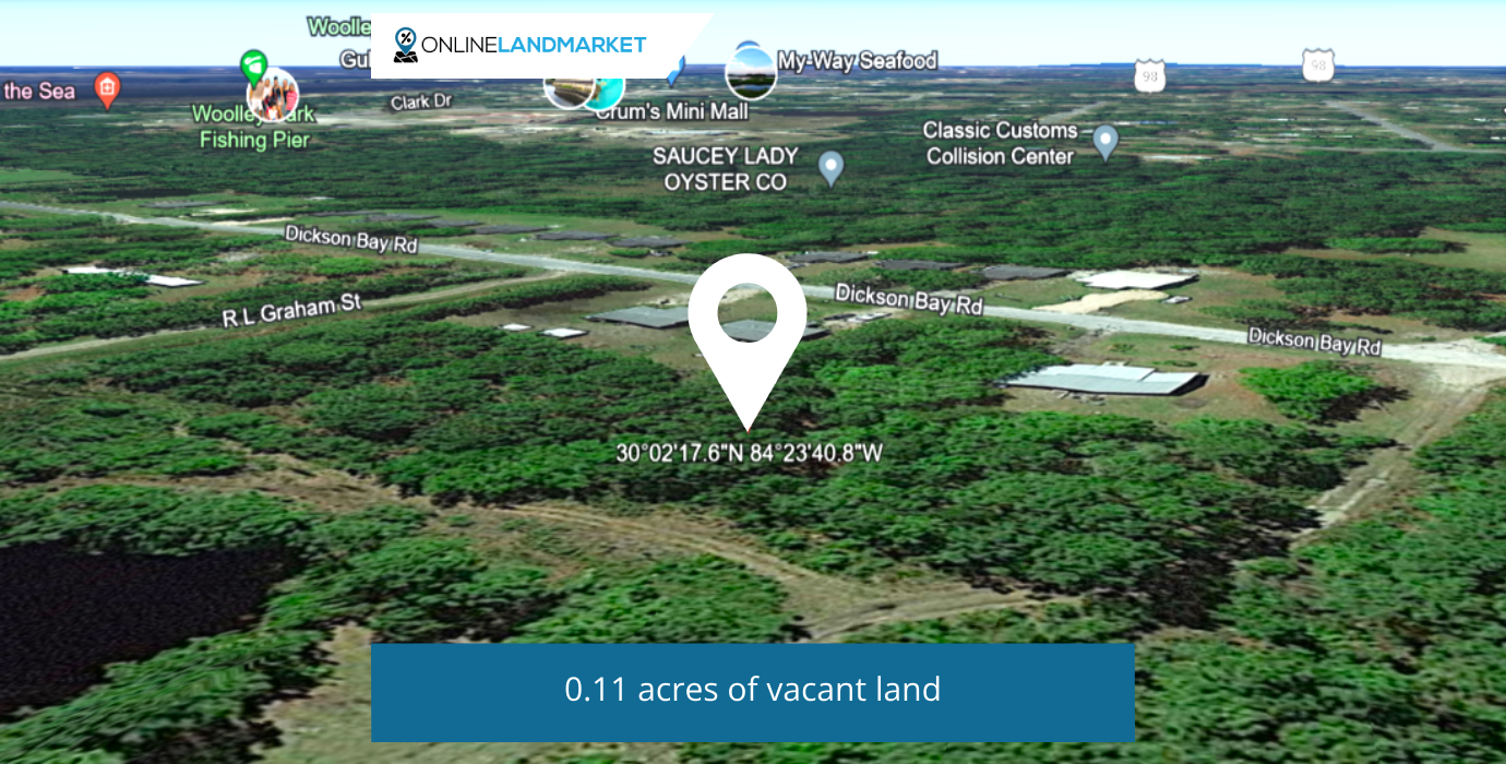 0.11 Acres in Panacea, FL - Coastal Tranquility 40 mins from Tally: Build, Airbnb, Invest in this Tiny House Approved Paradise!