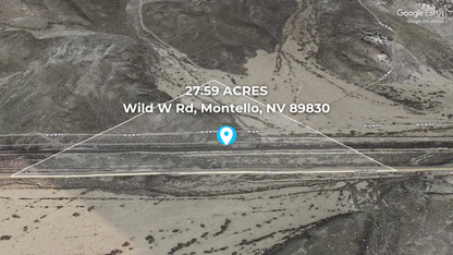 27.59-Acre Nevada Haven: Mountain Views, Zoned for Off-Grid Living - 59% off Market Value