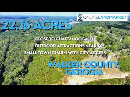 22.16-Acre Mountain Paradise: Build, Invest, or Retreat Near Chattanooga! - 24% off Market Value