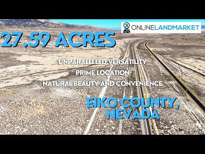 27.59-Acre Nevada Haven: Mountain Views, Zoned for Off-Grid Living - 59% off Market Value