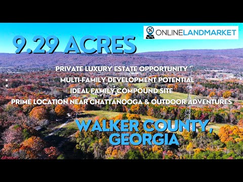 Georgia Estate Land: 9+ Acres, 20 Mins to Chattanooga! - 23% off Market Value!