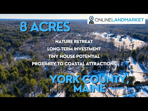 8-Acre Maine Woodland Retreat | Conservation Gem Near Coast - 23% off Market Value!