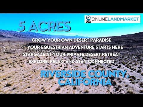 5-Acre Desert Paradise Near Palm Springs - Camp & Dream! - 23% off Market Value!